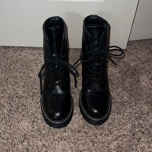 Steve Madden combat heels